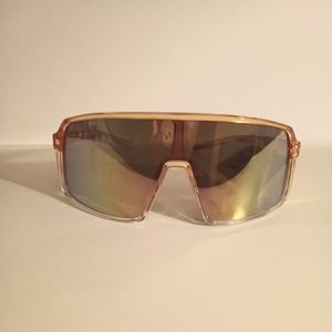 Women's Rubberized Plastic Shield Sunglasses - All In Motion™